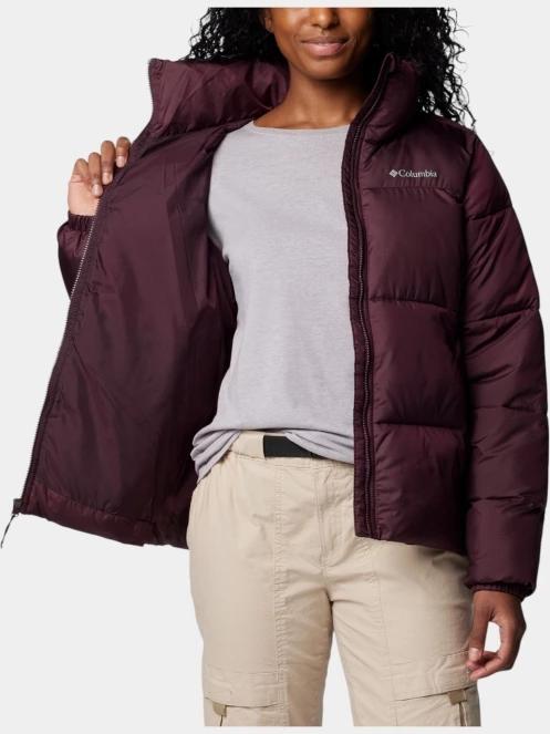 jacheta de iarna pt. femei Columbia Puffect II Full Zip Jacket rosu 6