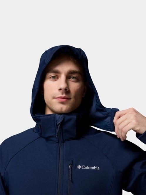 jacheta softshell pt. barbati Columbia Cascade Ridge III Softshell albastru inchis 9