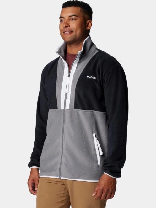 pulover polar pt. barbati Columbia Backbowl II Full Zip Fleece negru 3