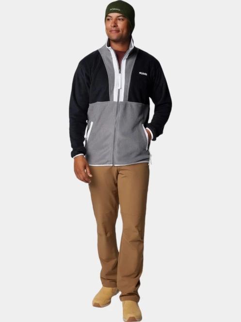 pulover polar pt. barbati Columbia Backbowl II Full Zip Fleece negru 5