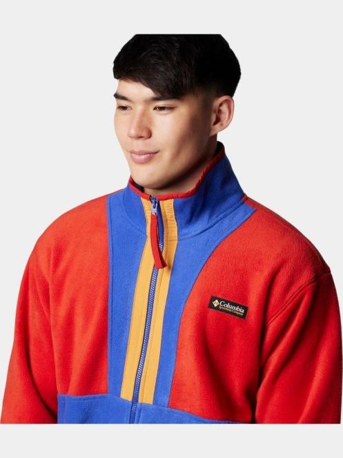 pulover polar pt. barbati Columbia Backbowl II Full Zip Fleece rosu 7
