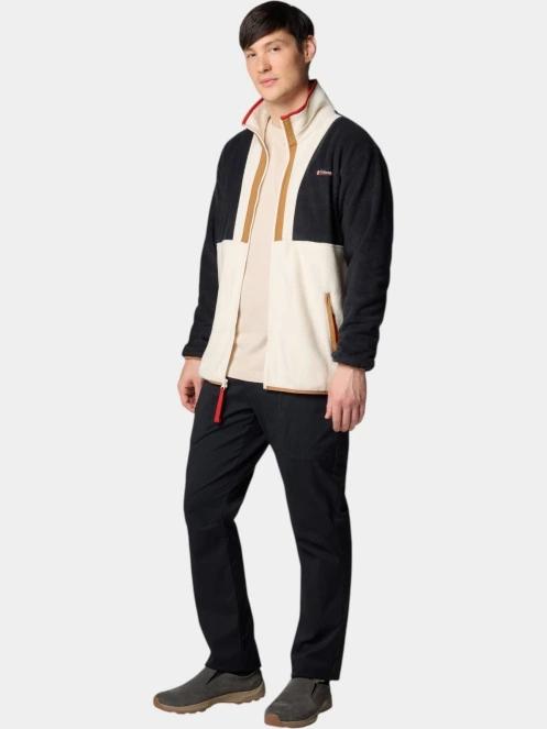 pulover polar pt. barbati Columbia Backbowl II Full Zip Fleece nisip 5