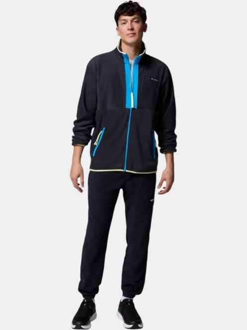 pulover polar pt. barbati Columbia Backbowl II Full Zip Fleece gri 6