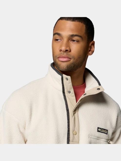 pulover polar pt. barbati Columbia Helvetia II Half Snap Fleece nisip 6