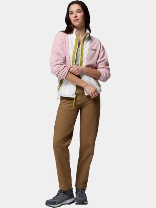 pulover polar pt. femei Columbia Backbowl II Full Zip Fleece roz 5