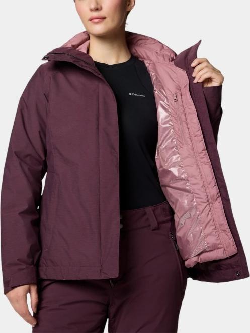 geaca de schi pt. femei Columbia Whirlibird V Interchange Jacket rosu 6