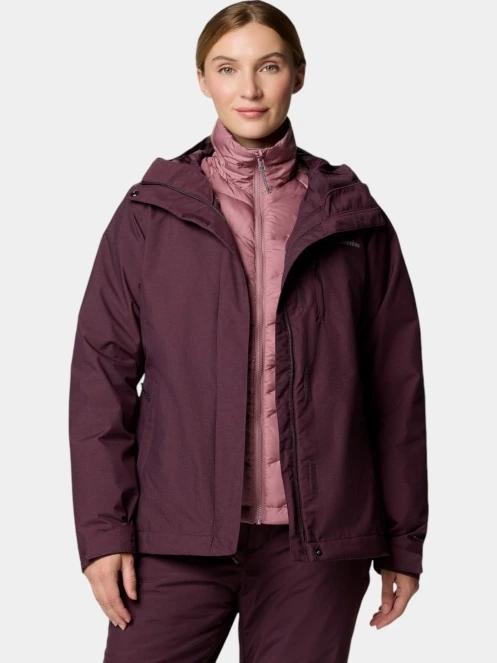 geaca de schi pt. femei Columbia Whirlibird V Interchange Jacket rosu 9