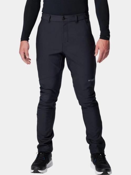 pantaloni de drumetie pt. barbati Columbia Vast Canyon Softshell Pant negru 2