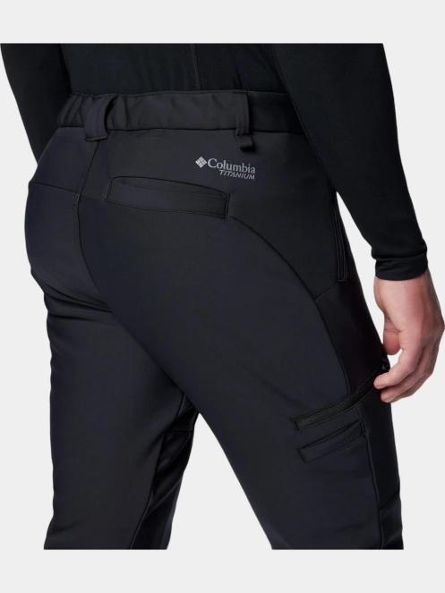 pantaloni de drumetie pt. barbati Columbia Vast Canyon Softshell Pant negru 7