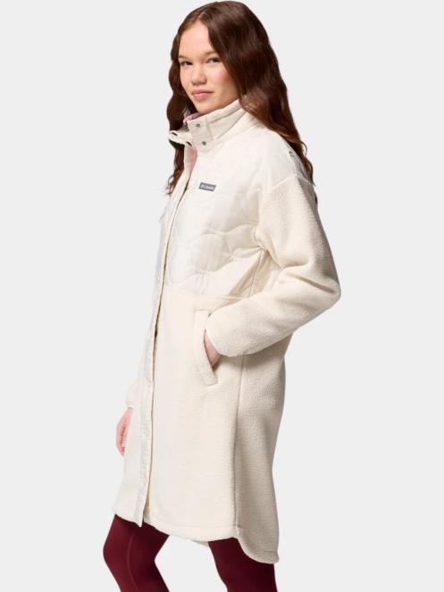 jacheta de primavara pt. femei Columbia Cloud Point Long Fleece nisip 3