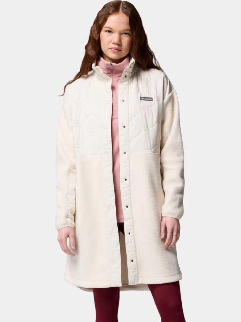 jacheta de primavara pt. femei Columbia Cloud Point Long Fleece nisip 5