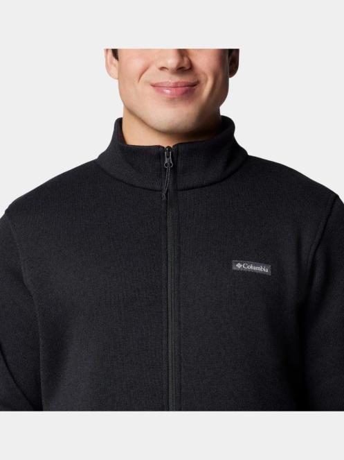 pulover polar pt. barbati Columbia Alto Pass Full Zip Fleece negru 7