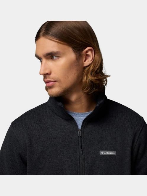 pulover polar pt. barbati Columbia Alto Pass Full Zip Fleece negru 7