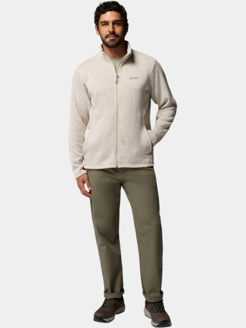 pulover polar pt. barbati Columbia Alto Pass Full Zip Fleece nisip 5