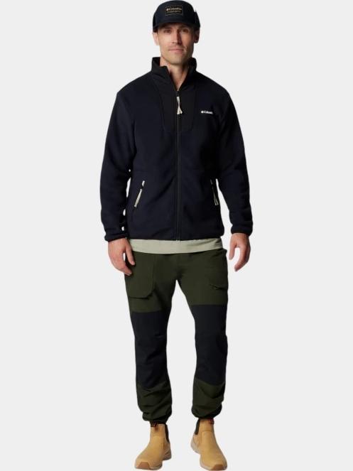 pulover polar pt. barbati Columbia Sequoia Grove Full Zip Fleece negru 5
