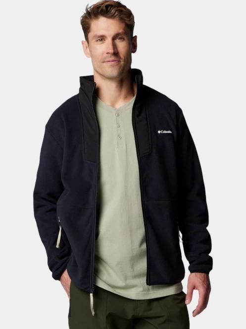 pulover polar pt. barbati Columbia Sequoia Grove Full Zip Fleece negru 6