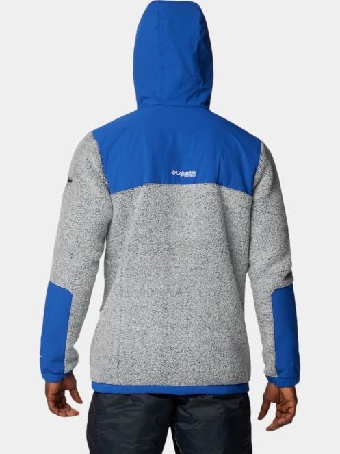 pulover polar pt. barbati Columbia Arctic Crest Sherpa Full Zip alb 4