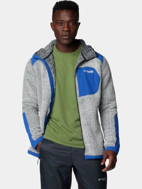 pulover polar pt. barbati Columbia Arctic Crest Sherpa Full Zip alb 6