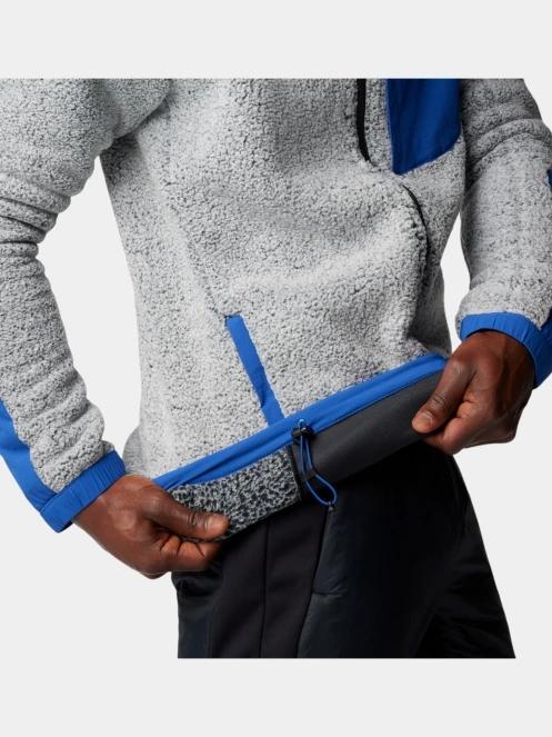 pulover polar pt. barbati Columbia Arctic Crest Sherpa Full Zip alb 9