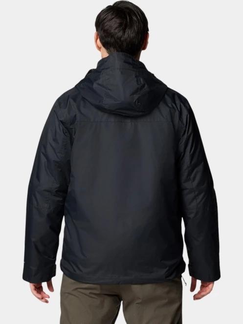 jacheta de primavara pt. barbati Columbia Tunnel Falls II Interchange Jacket negru 3