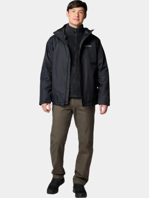 jacheta de primavara pt. barbati Columbia Tunnel Falls II Interchange Jacket negru 4
