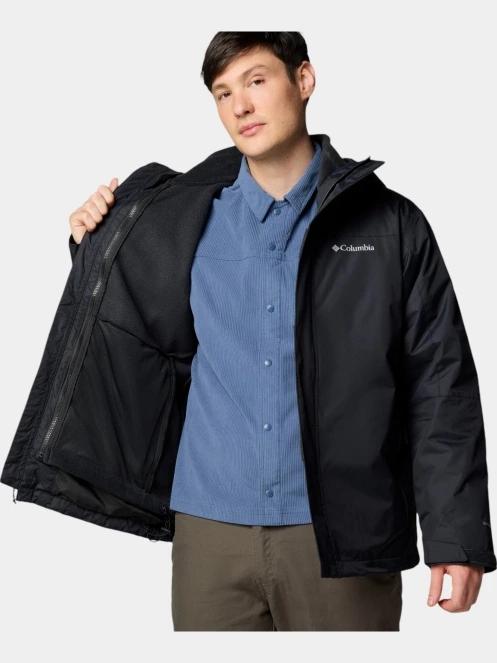 jacheta de primavara pt. barbati Columbia Tunnel Falls II Interchange Jacket negru 5
