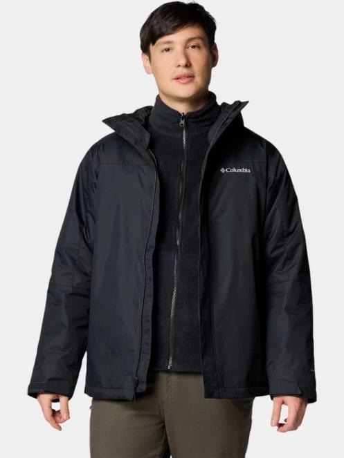 jacheta de primavara pt. barbati Columbia Tunnel Falls II Interchange Jacket negru 7