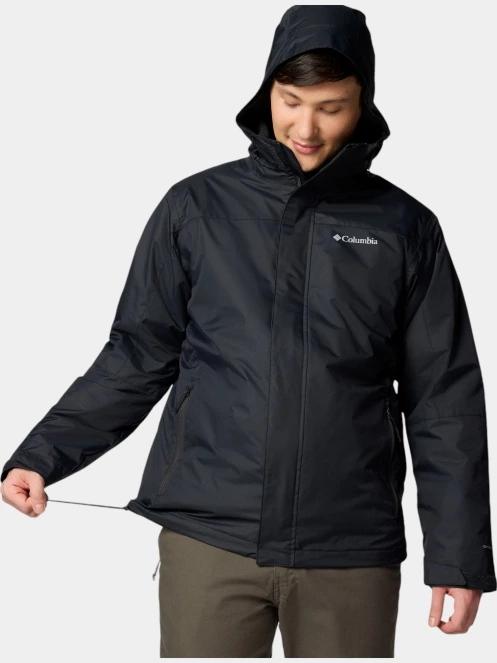 jacheta de primavara pt. barbati Columbia Tunnel Falls II Interchange Jacket negru 9