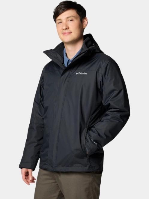 jacheta de primavara pt. barbati Columbia Tunnel Falls II Interchange Jacket negru 3