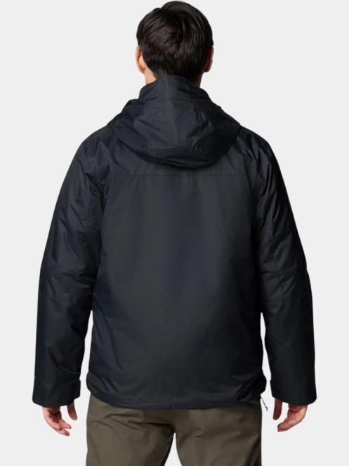 jacheta de primavara pt. barbati Columbia Tunnel Falls II Interchange Jacket negru 4