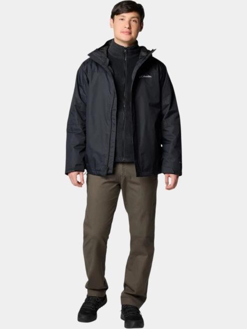 jacheta de primavara pt. barbati Columbia Tunnel Falls II Interchange Jacket negru 5