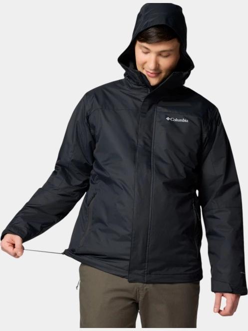 jacheta de primavara pt. barbati Columbia Tunnel Falls II Interchange Jacket negru 8