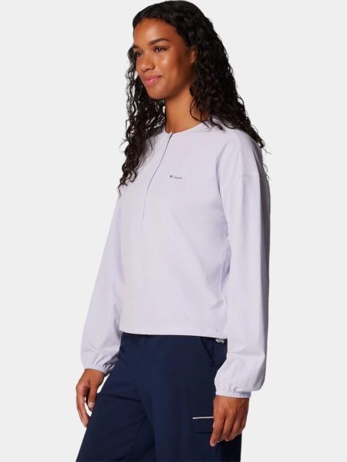 tricou cu maneci lungi pt. femei Columbia Boundless Avenue Top albastru 3