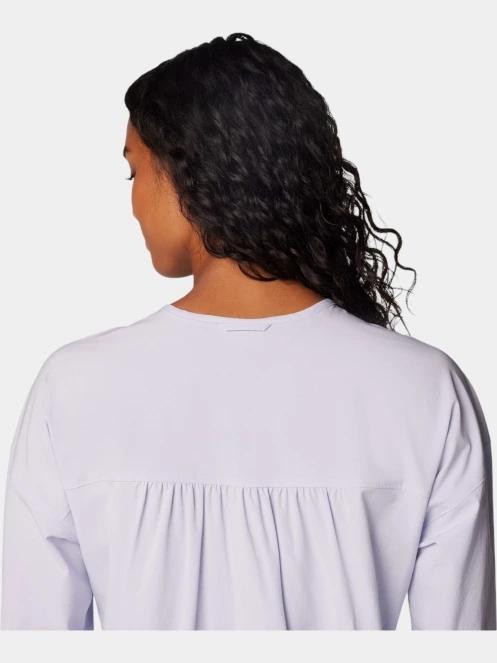 tricou cu maneci lungi pt. femei Columbia Boundless Avenue Top albastru 7