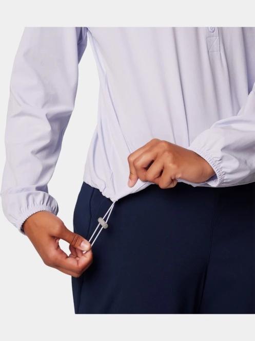 tricou cu maneci lungi pt. femei Columbia Boundless Avenue Top albastru 8