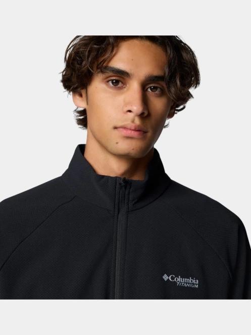 pulover polar pt. barbati Columbia Spectre Ridge Tech Fleece FZ II negru 8