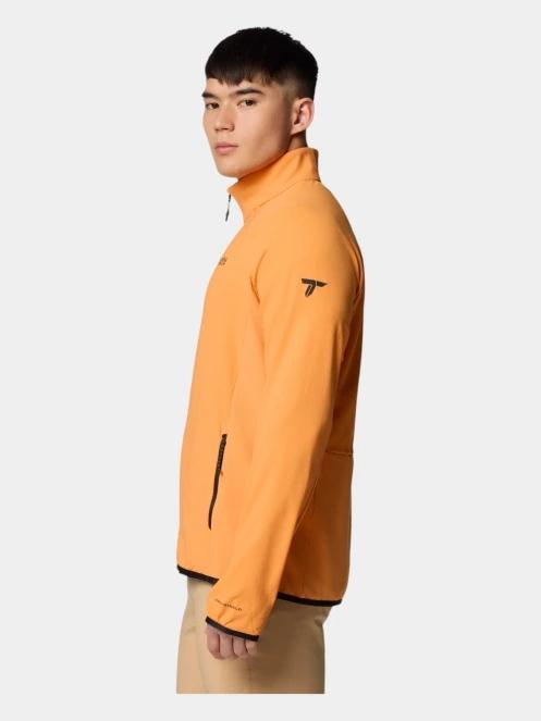 pulover polar pt. barbati Columbia Spectre Ridge Tech Fleece FZ II portocaliu 3