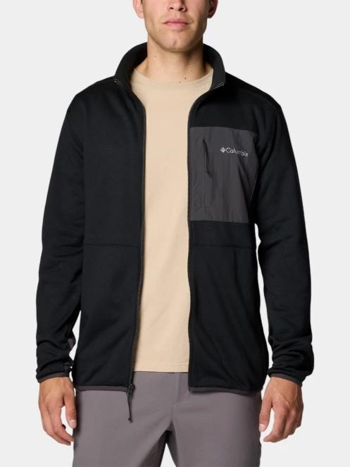 pulover polar pt. barbati Columbia Columbia Hike Full Zip II negru 5