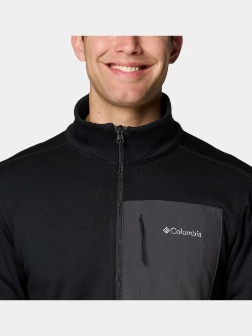 pulover polar pt. barbati Columbia Columbia Hike Full Zip II negru 7