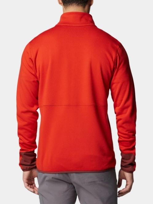 pulover polar pt. barbati Columbia Columbia Hike Full Zip II rosu 4