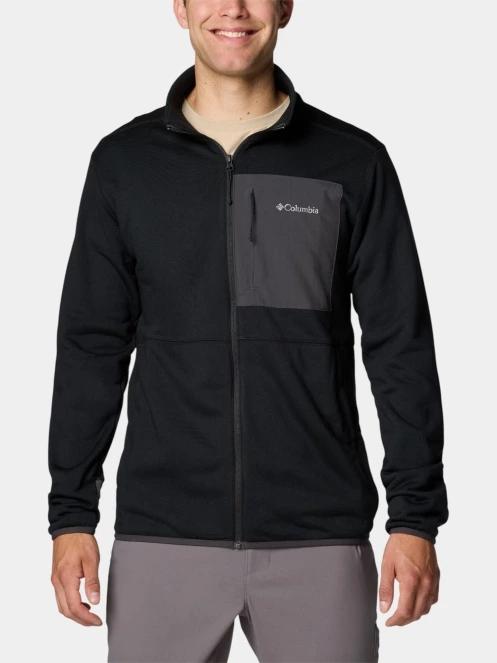 pulover polar pt. barbati Columbia Columbia Hike Full Zip negru 2