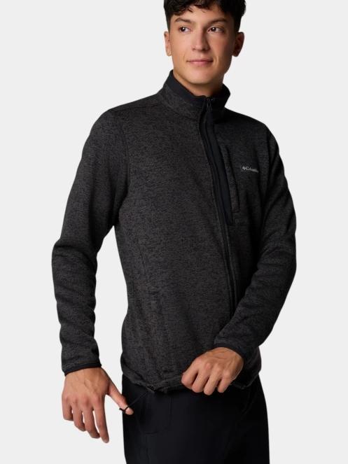 pulover polar pt. barbati Columbia Sweater Weather Full Zip negru 5