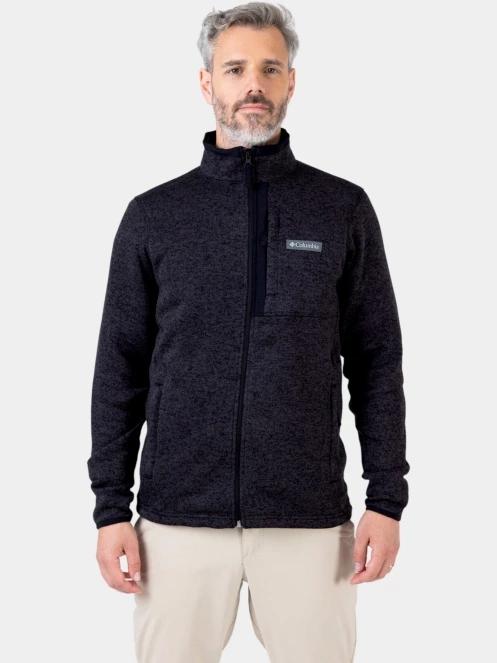 pulover polar pt. barbati Columbia Sweater Weather Full Zip negru 8