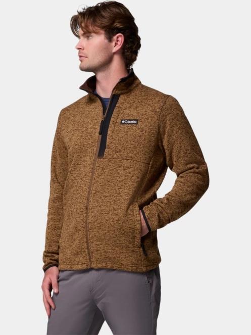 pulover polar pt. barbati Columbia Sweater Weather Full Zip maro 3