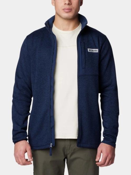 pulover polar pt. barbati Columbia Sweater Weather Full Zip albastru 6