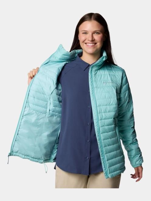geaca matlasata de tranzitie pt. femei Columbia Silver Falls II Full Zip Jacket verde 6