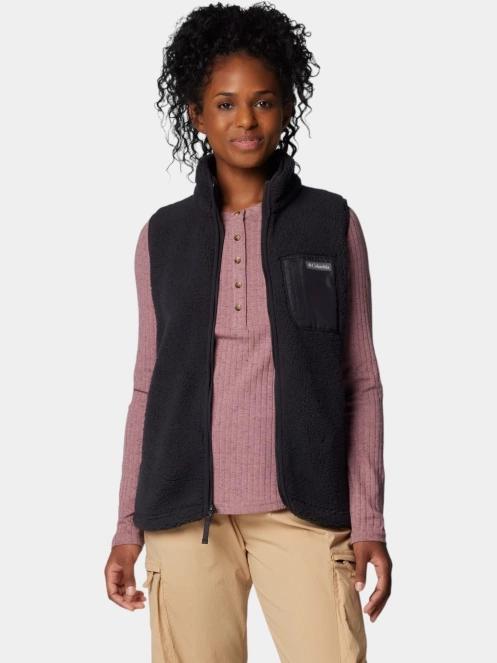 vesta polar pt. femei Columbia West Bend Vest II negru 5