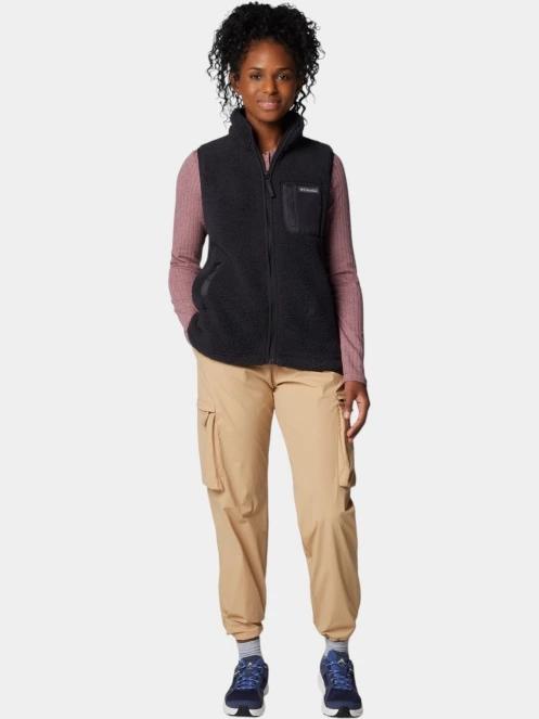 vesta polar pt. femei Columbia West Bend Vest II negru 6