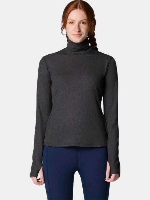 tricou cu maneci lungi, pentru sport pt. femei Columbia Boundless Days Knit Turtleneck Long Sleeve Shirt albastru 2