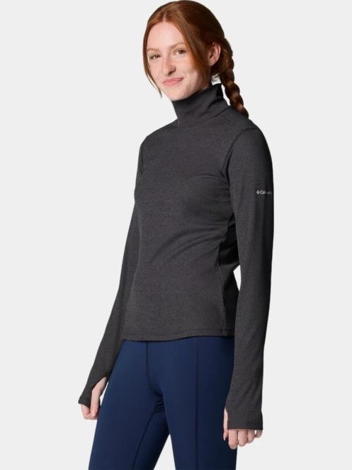 tricou cu maneci lungi, pentru sport pt. femei Columbia Boundless Days Knit Turtleneck Long Sleeve Shirt albastru 3